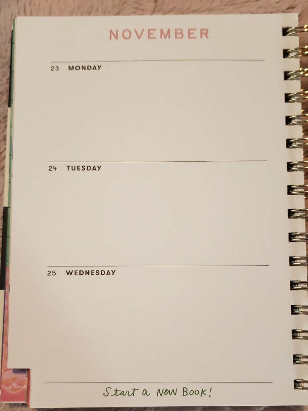 NEW- ban.do 17 Month Planner. Notes, Trackers, stickers. - Picture 6 of 9